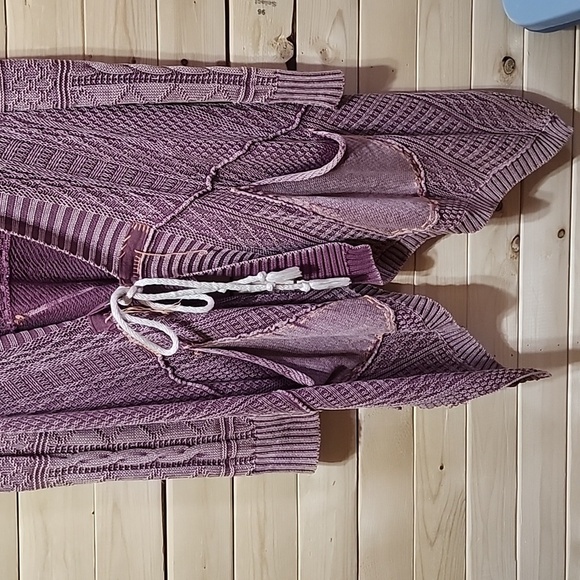 Free People Mauve Cardigan Sweater - Picture 2 of 10